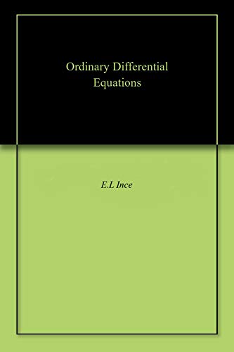 Ordinary Differential Equations