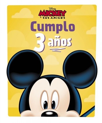 MICKEY. CUMPLO 3 ANOS (Book)